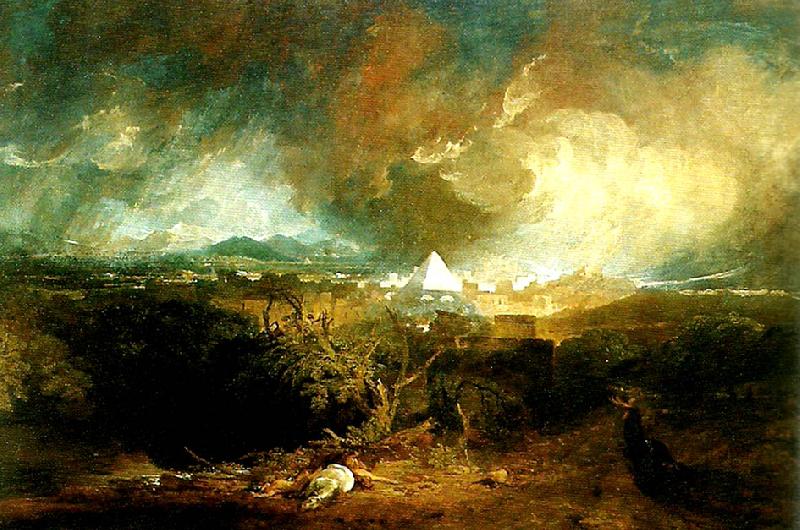 J.M.W.Turner the fifth plague of egypt