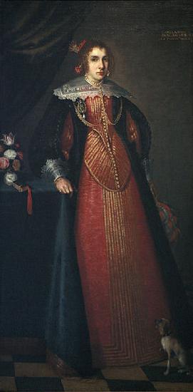 BRAMANTE Portrait of Camilla Spinola