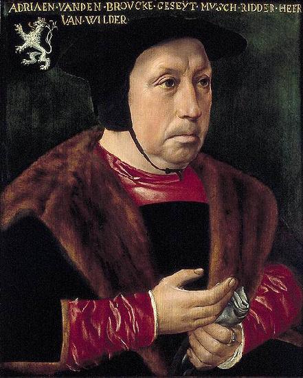  Portret van Adriaen van den Broucke, genaamd Musch, Heer van Wildert