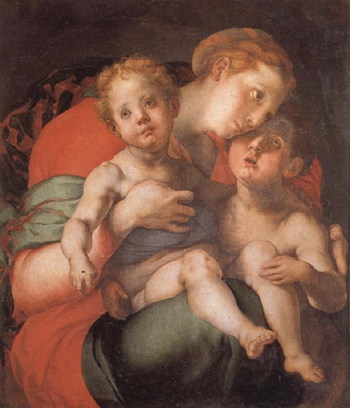 Pontormo Madonna and Child with the Young St.John