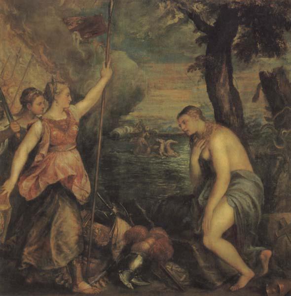 Titian Religion Supported by Spain