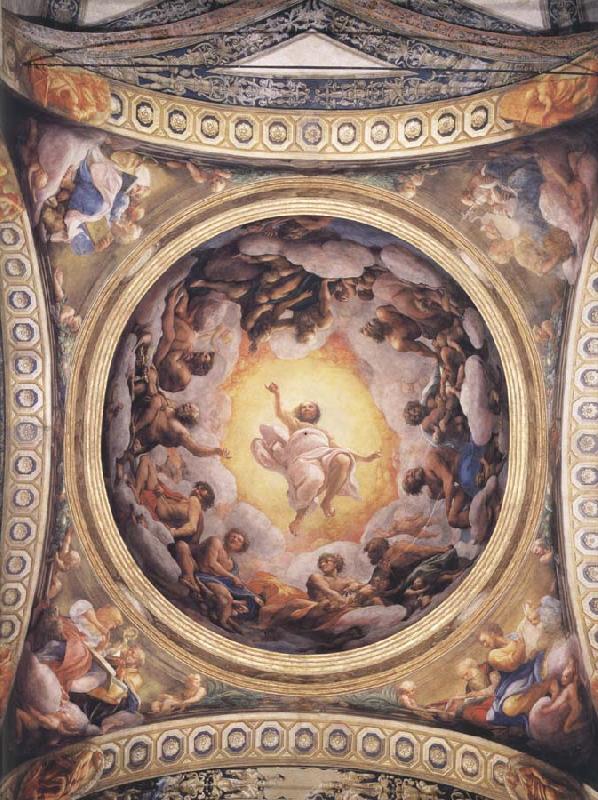 Vision of Saint john on the Island of Patmos,cupola