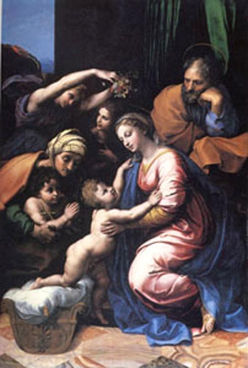  The Holy Family,known as the Great Holy Family of Francois I (mk05)