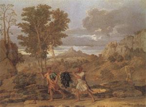 Poussin Autumn or the Grapes from the Promised Land (mk05)